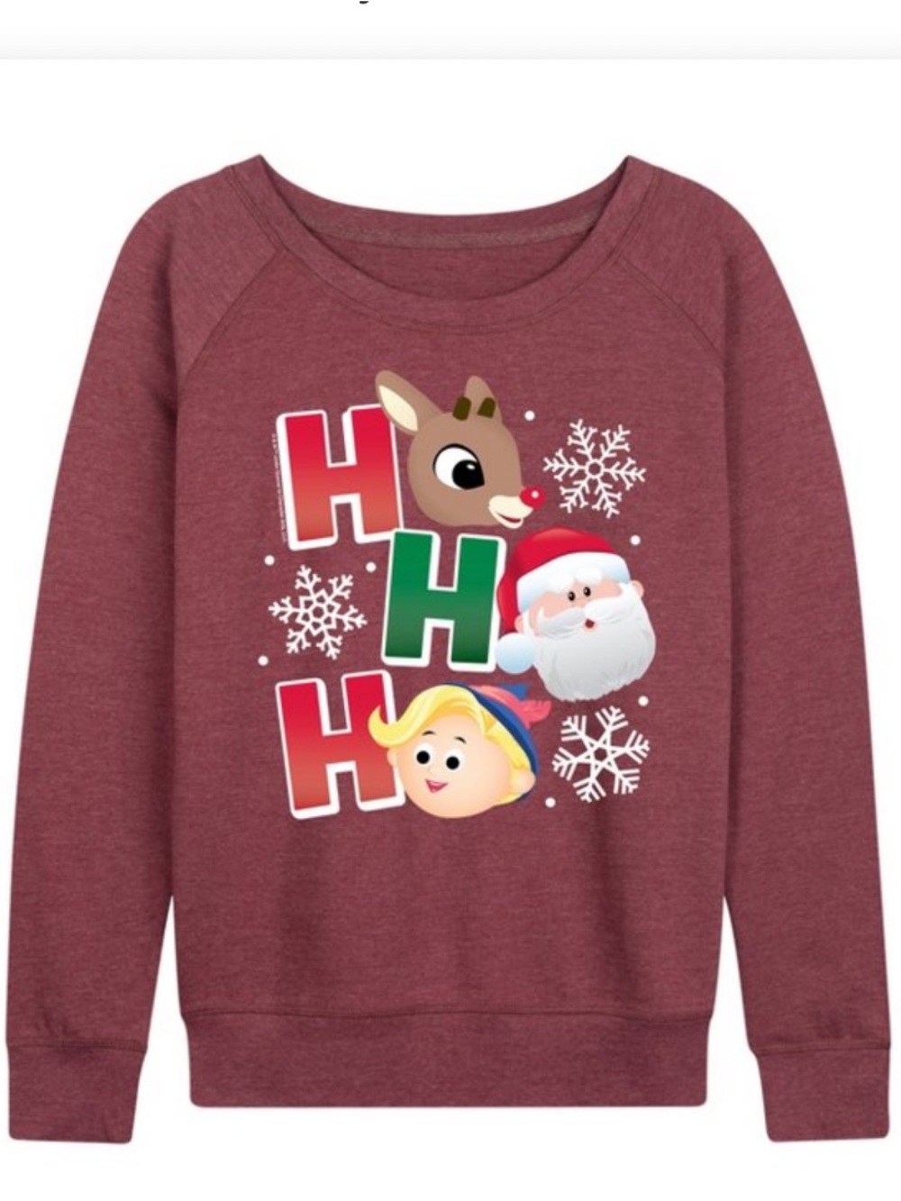 Rudolph the red nose reindeer sweatshirt size medium